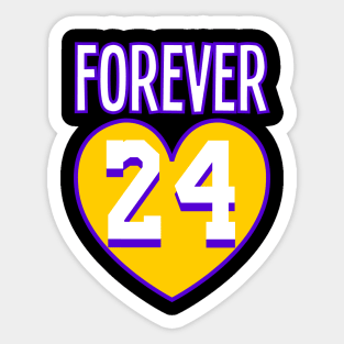 Forever 24 LA Basketball Legend Design Sticker